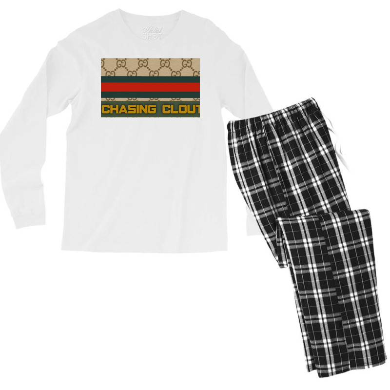 Chasing Clout 1 Men's Long Sleeve Pajama Set | Artistshot