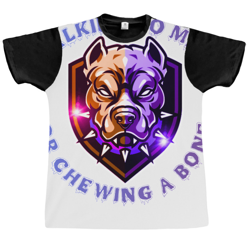 Chewing A Bone Graphic T-shirt | Artistshot