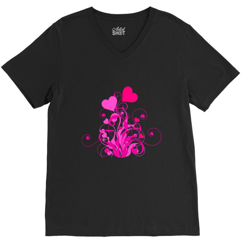 Valentine Day T Shirt Valentine Day Cute V-neck Tee | Artistshot