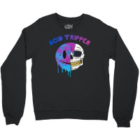 Acid Tripper Skull Crewneck Sweatshirt | Artistshot