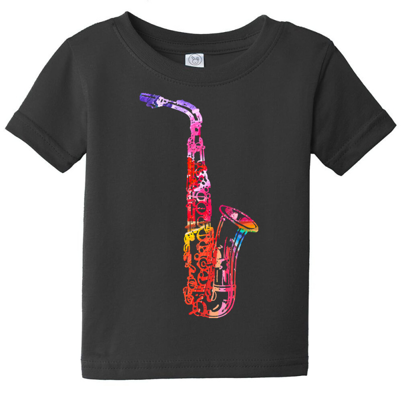 Saxophone Instrument T  Shirtsaxophone Instrument Saxo Lover Gift For Baby Tee by jessyca05876 | Artistshot