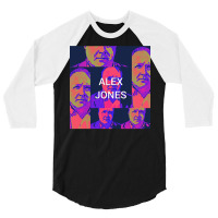 Alex The Jones 3/4 Sleeve Shirt | Artistshot