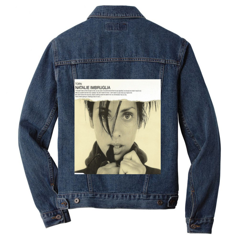 Natalie Imbruglia - Natalie Imbruglia Torn Men Denim Jacket by KochDestines | Artistshot