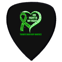 Limited Edition His Fight Is My Fight Ribbon Heart Shield S Patch | Artistshot