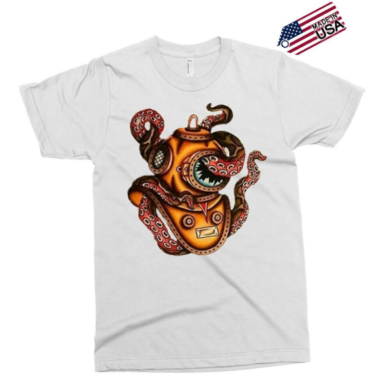 Classic Tattoo Divers Helmet Exclusive T-shirt | Artistshot