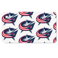 The Columbus,blue,jackets, Motorcycle License Plate | Artistshot