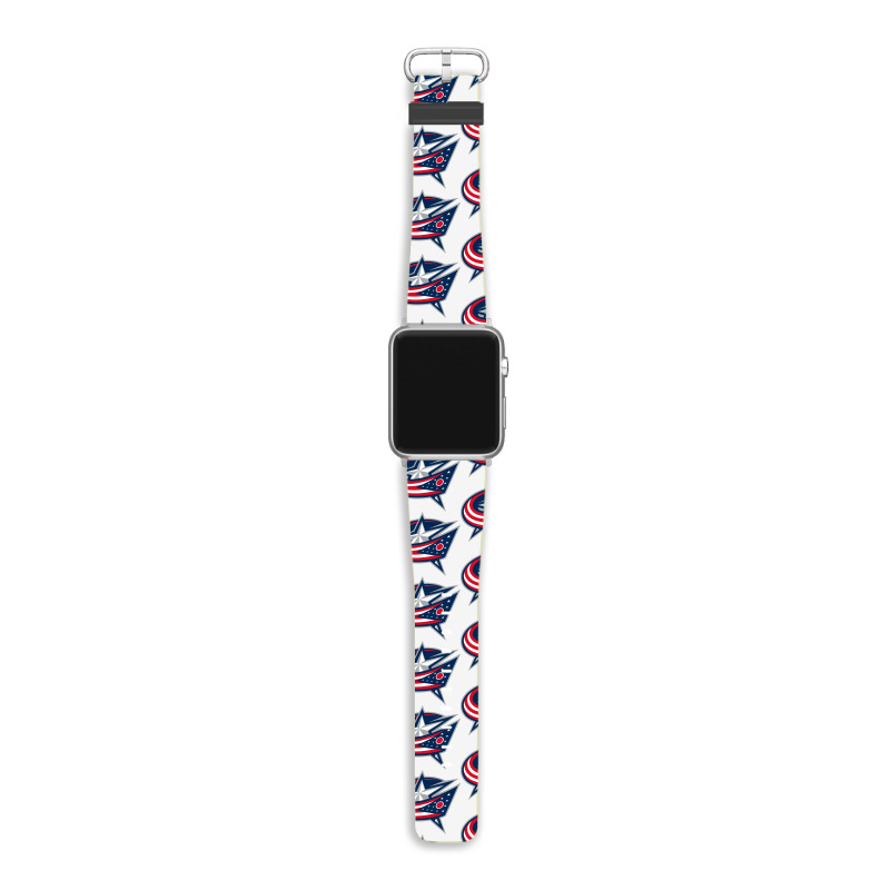 The Columbus,blue,jackets, Apple Watch Band | Artistshot