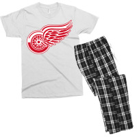 The Detroit,red,wings, Men's T-shirt Pajama Set | Artistshot