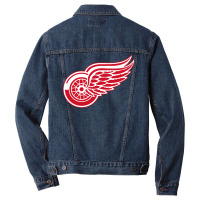 The Detroit,red,wings, Men Denim Jacket | Artistshot