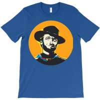 Clint Eastwood Pop Art Portrait T-shirt | Artistshot