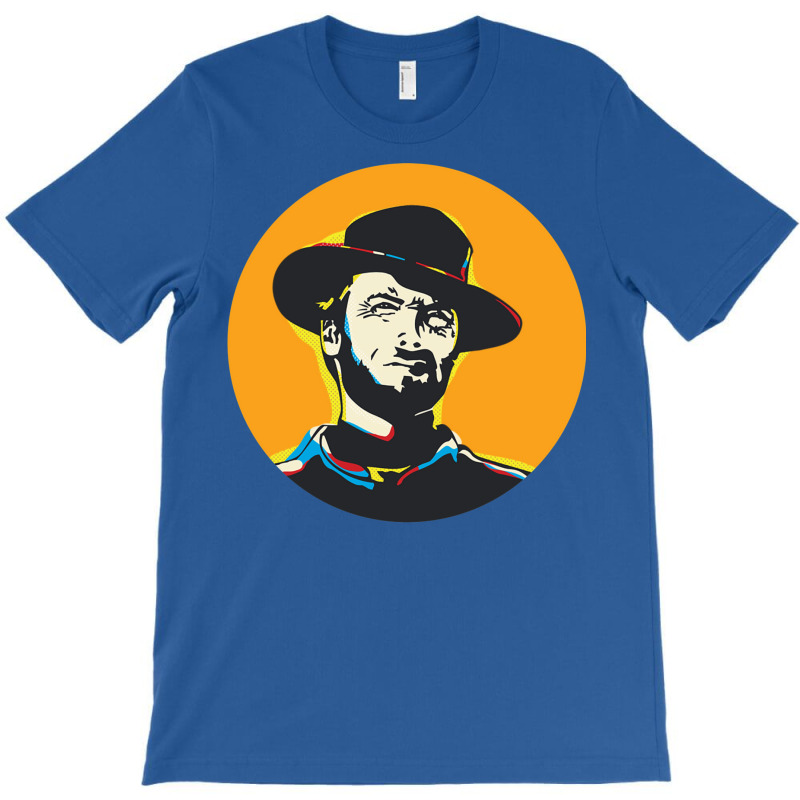 Clint Eastwood Pop Art Portrait T-shirt | Artistshot