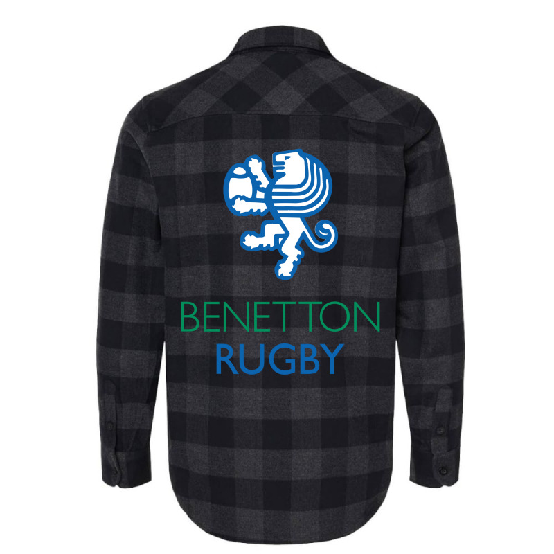 Benetton,rugby Flannel Shirt | Artistshot