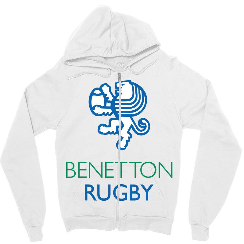 Benetton,rugby Zipper Hoodie | Artistshot