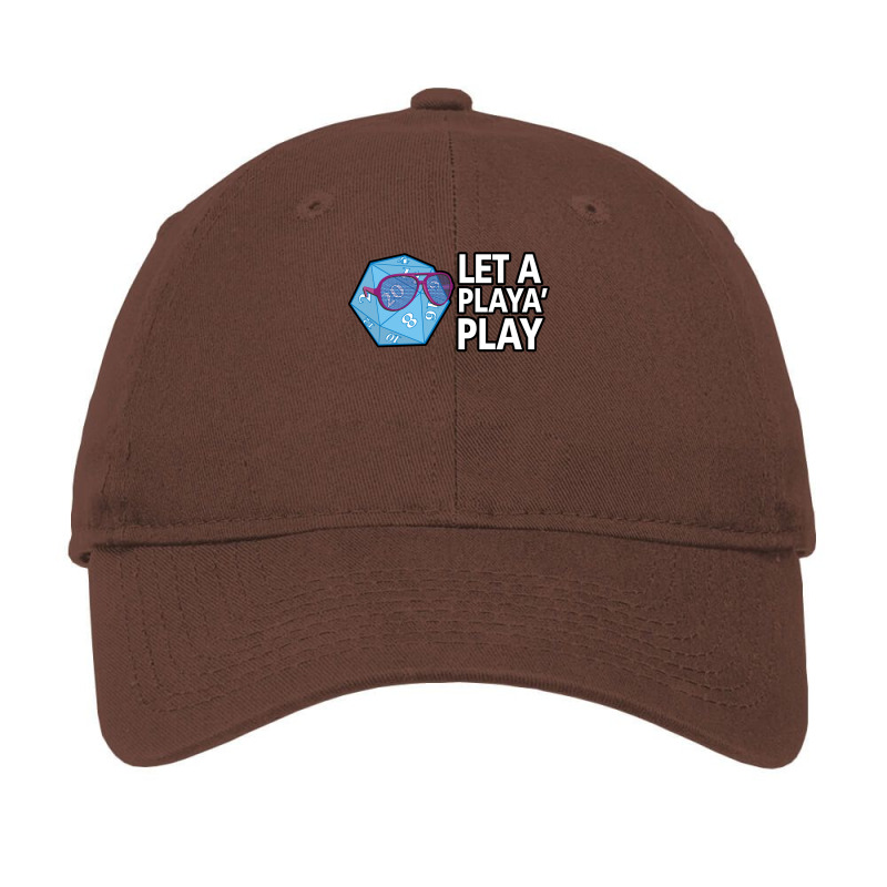 Let A Player Play Adjustable Cap by ingahnidhil8 | Artistshot