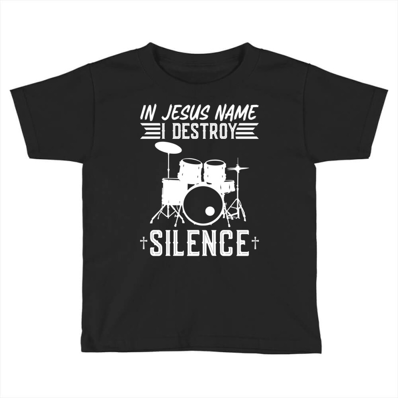 In Jesus Name I Destroy Silence, Christian Worship Toddler T-shirt by ardylanda | Artistshot