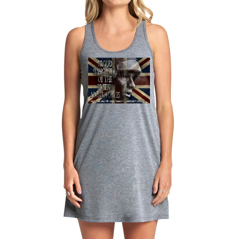 Support Our Armed Forces Tank Dress by sawlimjendoy | Artistshot