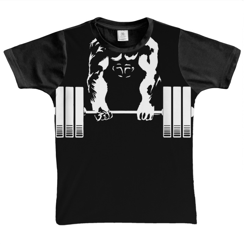 Weightlifting Gym Angry Gorilla   Fitness Gorilla Graphic Youth T-shirt by coyagota | Artistshot