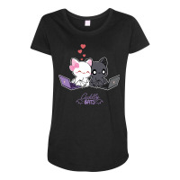 Cute Little Bats Working Together Maternity Scoop Neck T-shirt | Artistshot