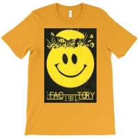 Factory 91 Old School Rave Flyer T-shirt | Artistshot