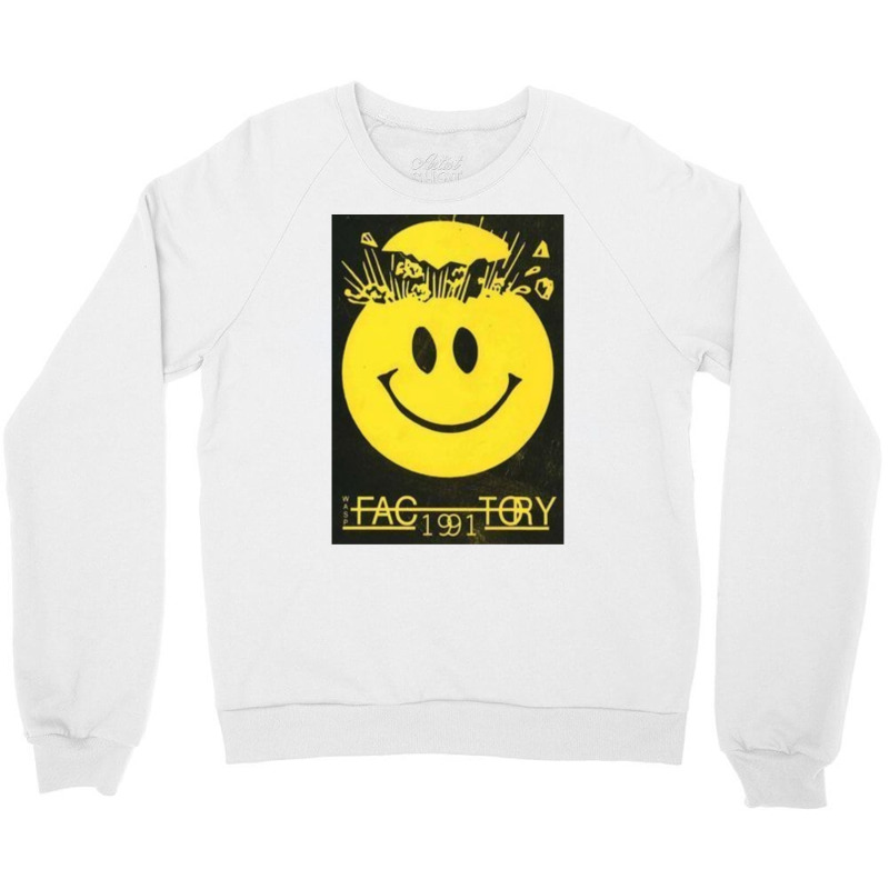 Factory 91 Old School Rave Flyer Crewneck Sweatshirt | Artistshot