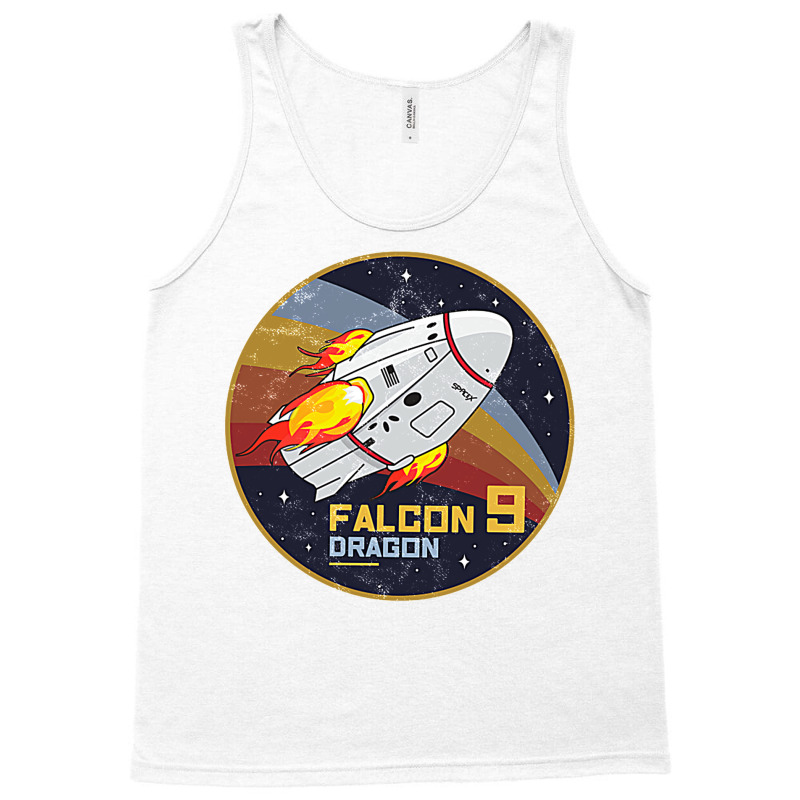 Falcon 9   Dragon Vintage Style T Shirt Tank Top | Artistshot