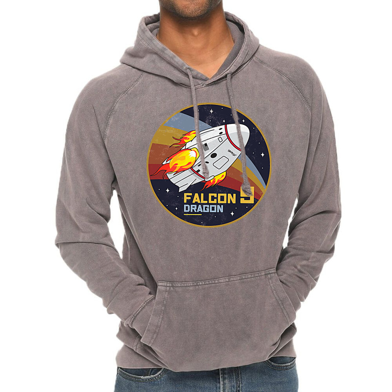 Falcon 9   Dragon Vintage Style T Shirt Vintage Hoodie | Artistshot