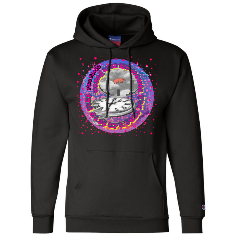 Ticking Time Away With Flyod Champion Hoodie by gemmmohaidw | Artistshot