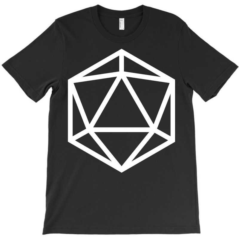 D20 Dice  White Magic T-shirt | Artistshot