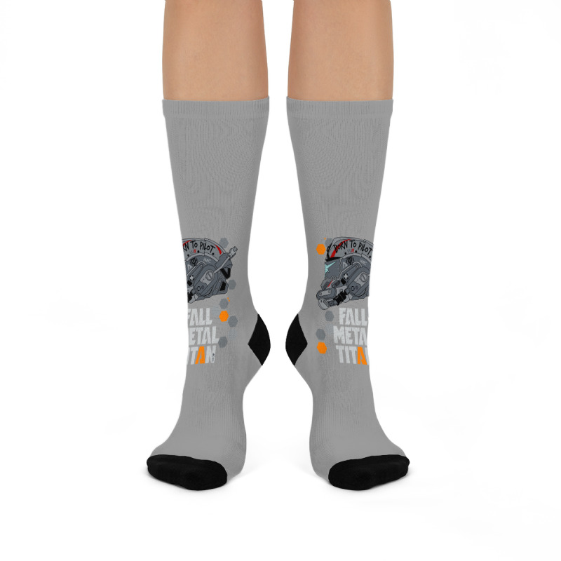 Fall Metal Titan Crew Socks | Artistshot