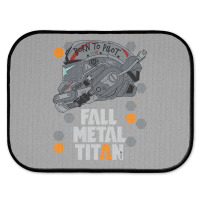 Fall Metal Titan Rear Car Mat | Artistshot