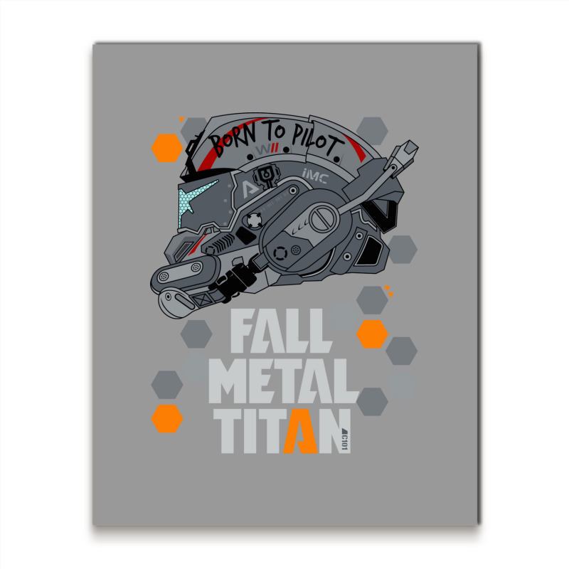 Fall Metal Titan Metal Print Vertical | Artistshot