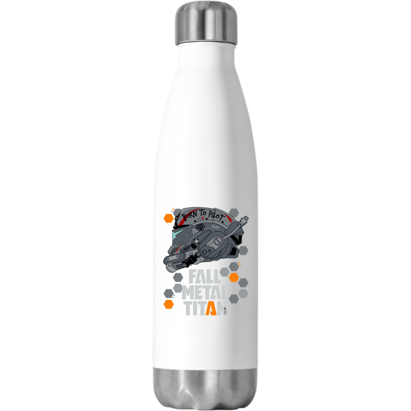 Fall Metal Titan Stainless Steel Water Bottle | Artistshot