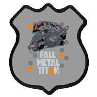 Fall Metal Titan Shield Patch | Artistshot