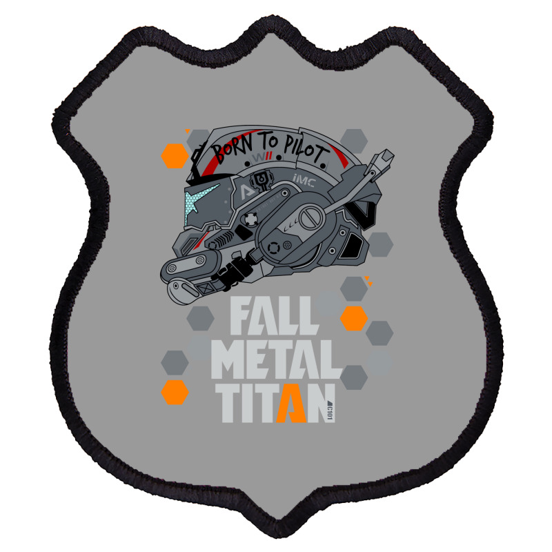 Fall Metal Titan Shield Patch | Artistshot