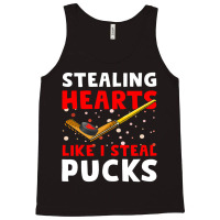 Hockey Stick Stealing Heart Like I Steal Pucks Val Tank Top | Artistshot