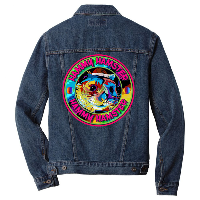 Hammy Hamster Men Denim Jacket | Artistshot