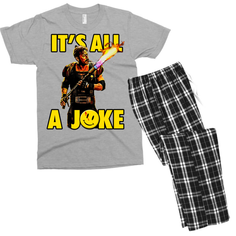 Its All A Joke 1 Men's T-shirt Pajama Set by tcgirging | Artistshot