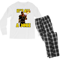 Its All A Joke 1 Men's Long Sleeve Pajama Set | Artistshot