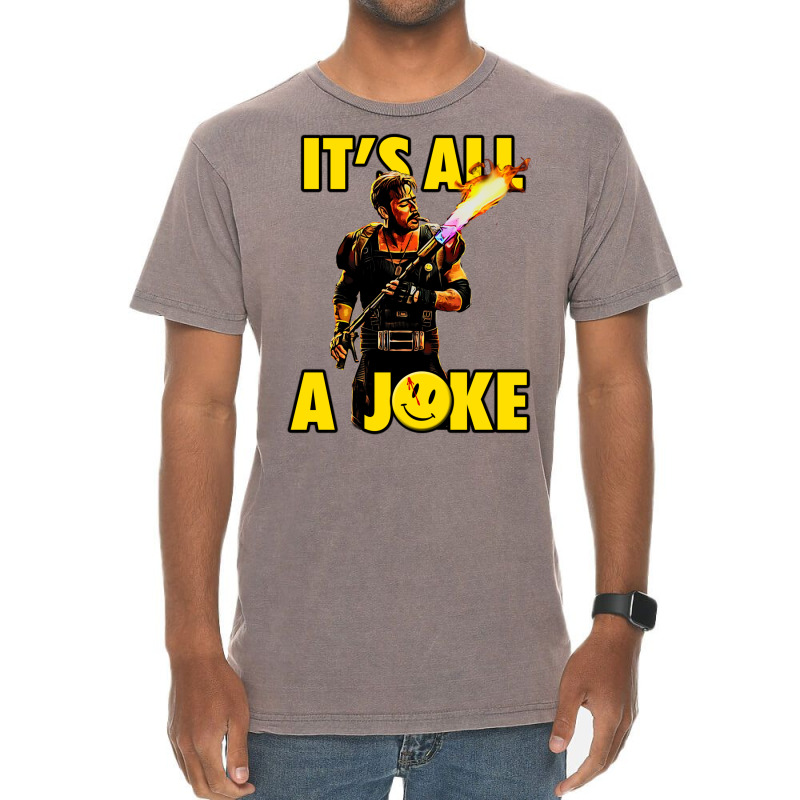 Its All A Joke 1 Vintage T-Shirt by tcgirging | Artistshot