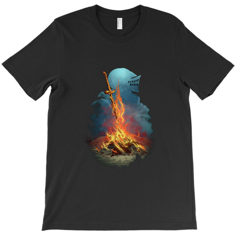 Souls Bonfire T-Shirt by LisaRMcFarland | Artistshot