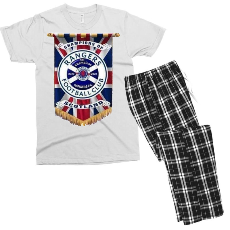 Rangers F.c Champions Men's T-shirt Pajama Set | Artistshot