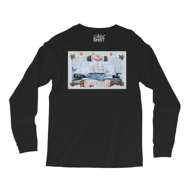 Hands Across The Sea Long Sleeve Shirts | Artistshot