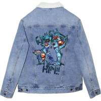 Favorite Finish Him Unisex Sherpa-lined Denim Jacket | Artistshot