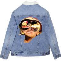 Fear And Loathing Unisex Sherpa-lined Denim Jacket | Artistshot