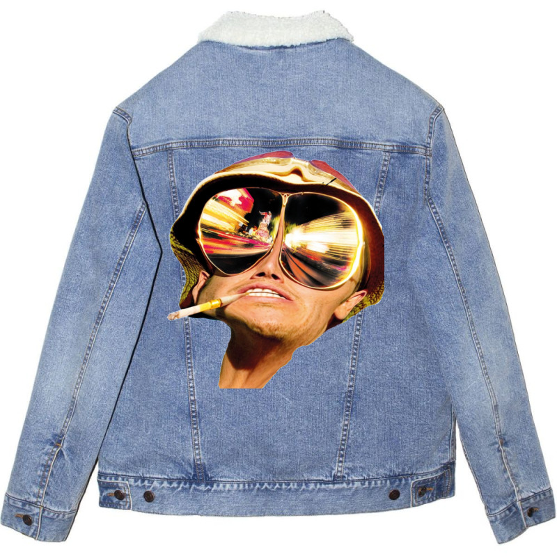 Fear And Loathing Unisex Sherpa-lined Denim Jacket | Artistshot