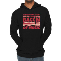 Guitar Synthesizer Gifts Bacon Of Music Lightweight Hoodie | Artistshot