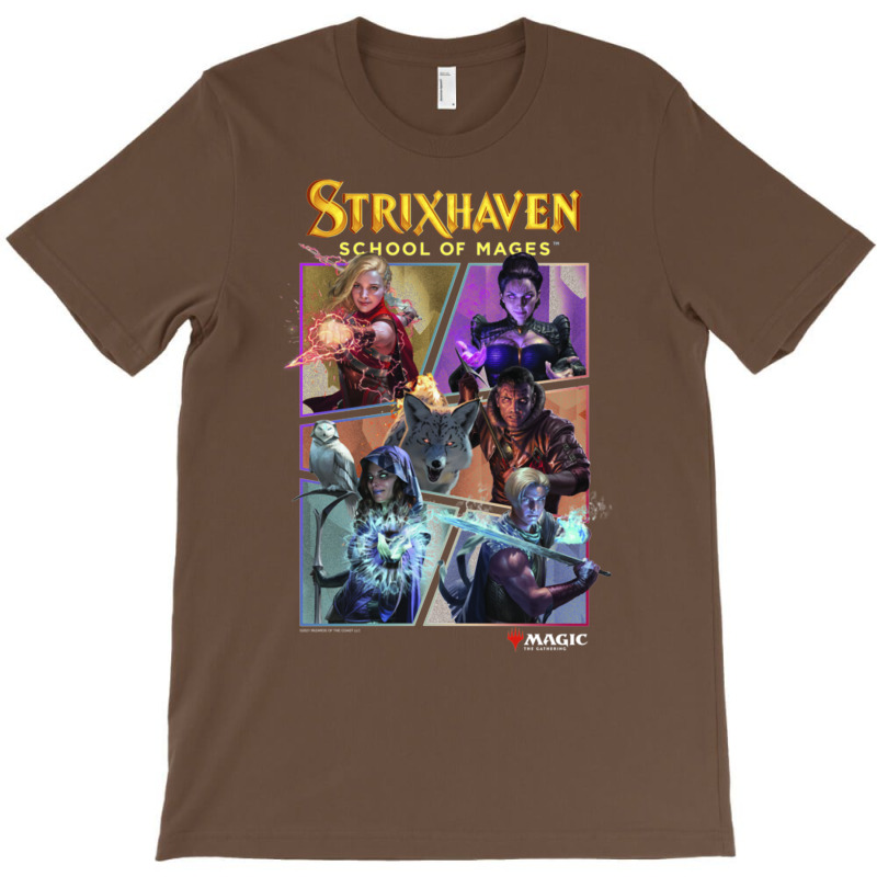 Magic The Gathering Strixhaven Planeswalkers Panel T-shirt | Artistshot