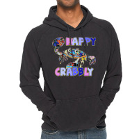 Happy Crabbly Vintage Hoodie | Artistshot