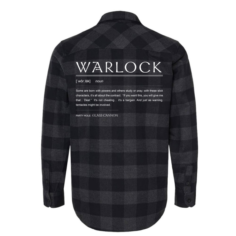 Warlock Definition Flannel Shirt by ysraageta9 | Artistshot