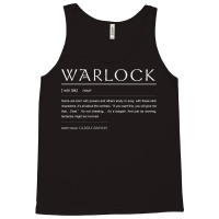 Warlock Definition Tank Top | Artistshot